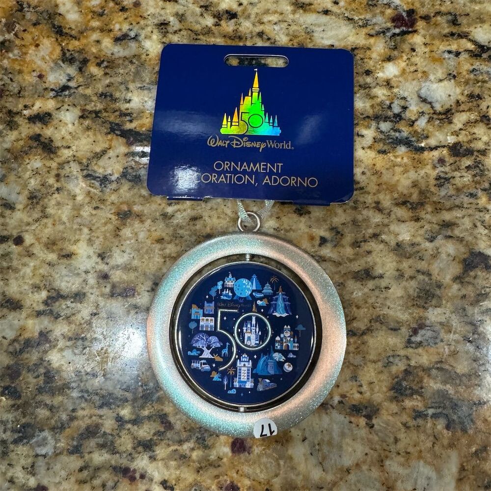 Disney Mickey Mouse 50th Anniversary Spinning Ornament D23 Expo 2023